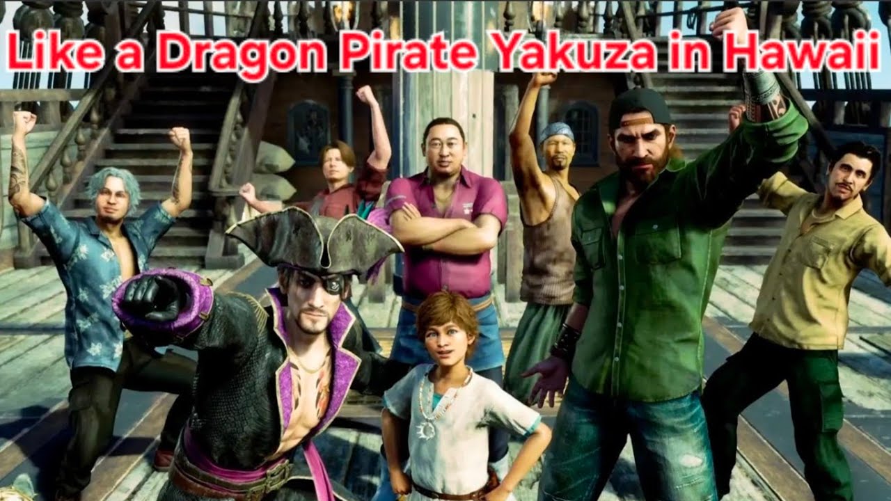 Livestream Let’s Play Like a Dragon Pirate Yakuza in Hawaii  auf der PS5 zockt Justus König J.K