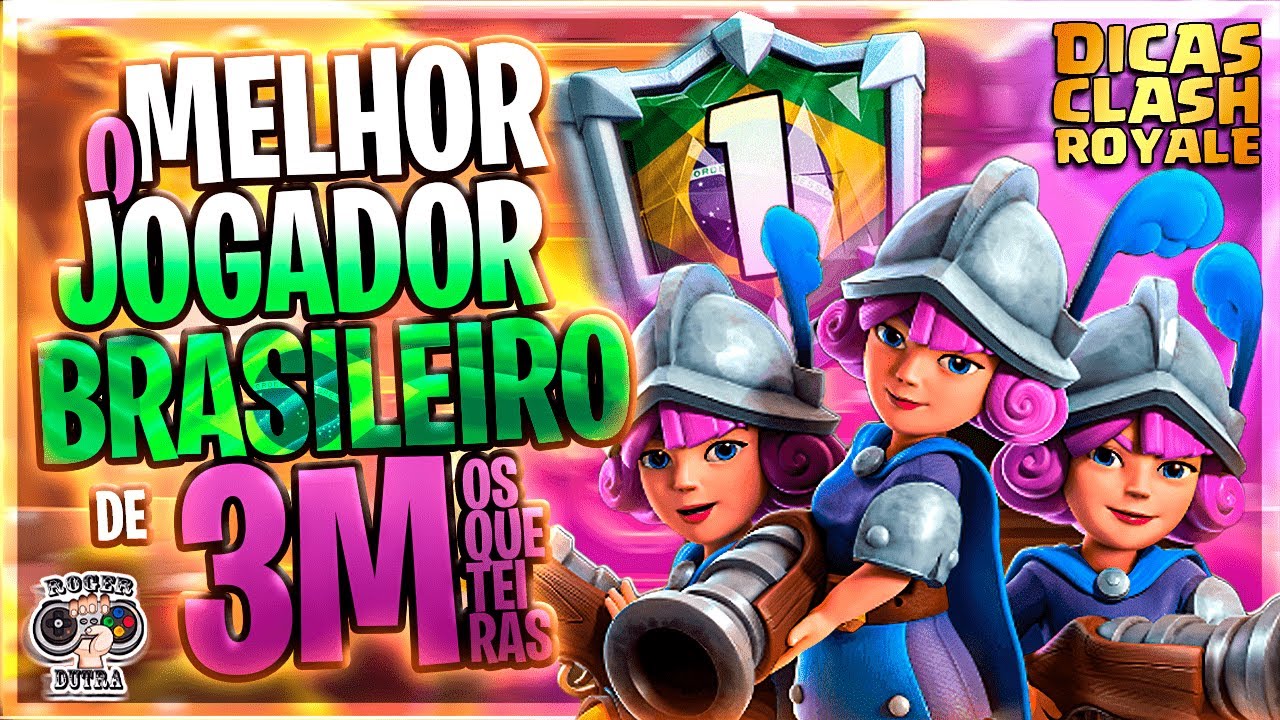 VICTOR PRO ENSINANDO COMO JOGAR DE 3 MOSQUETEIRAS - DICAS NO CLASH ROYALE