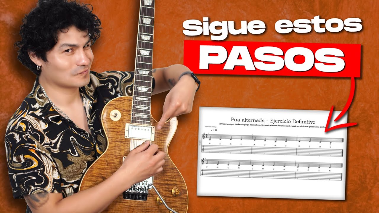 Mejora tu PICK ALTERNO para tocar rápido