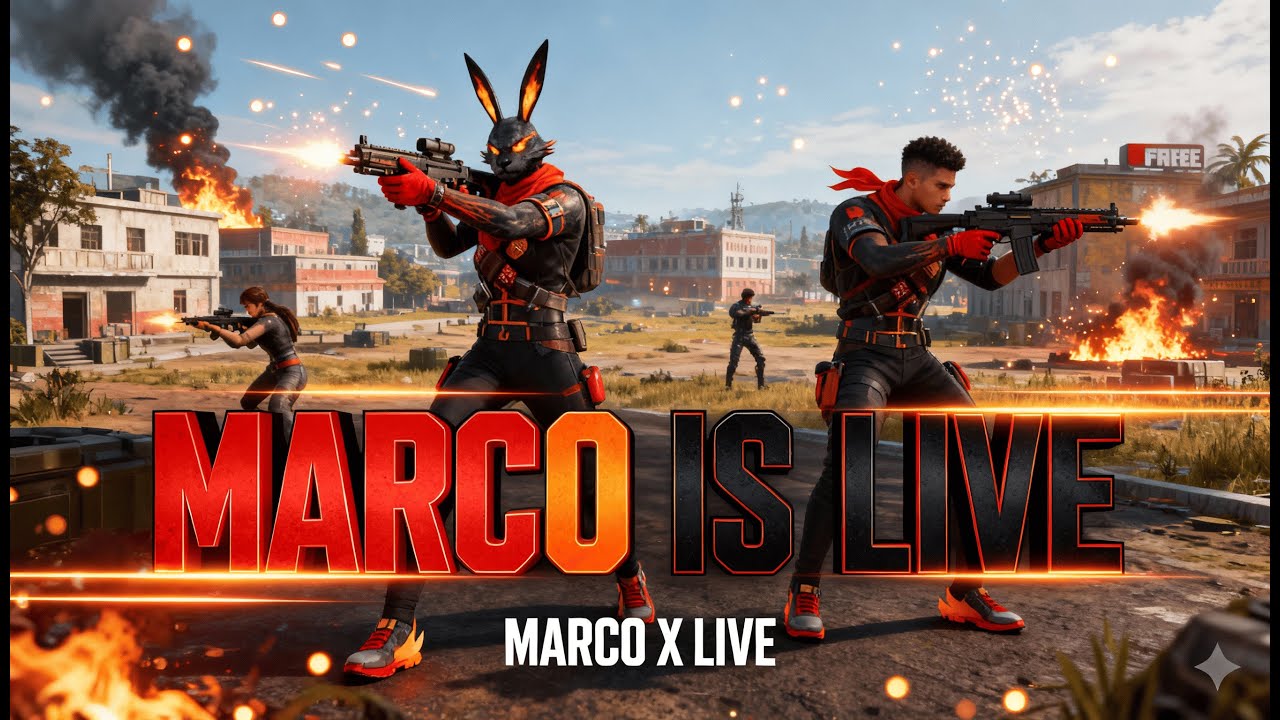 🔥 Full Map SQUAD Esports Tournament – Live! | Free Fire Battleground Action