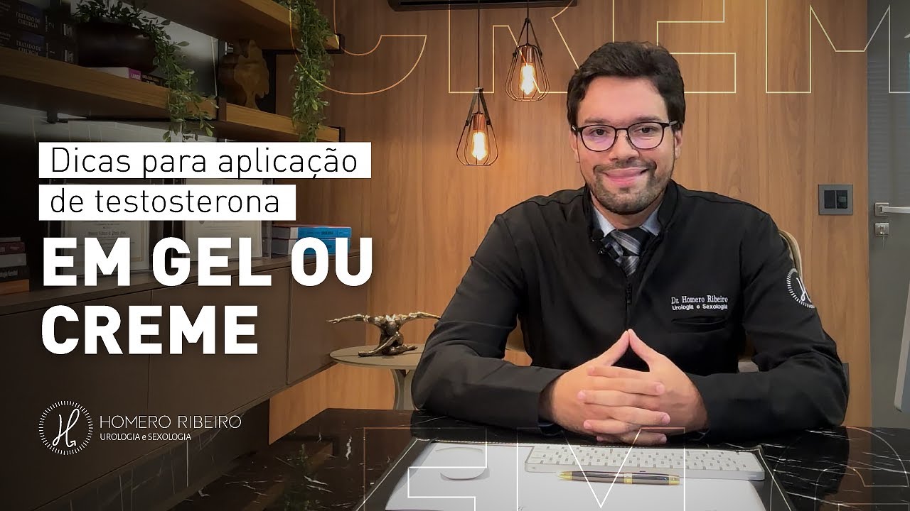 Dicas para aplica&ccedil;&atilde;o de testosterona em gel ou creme