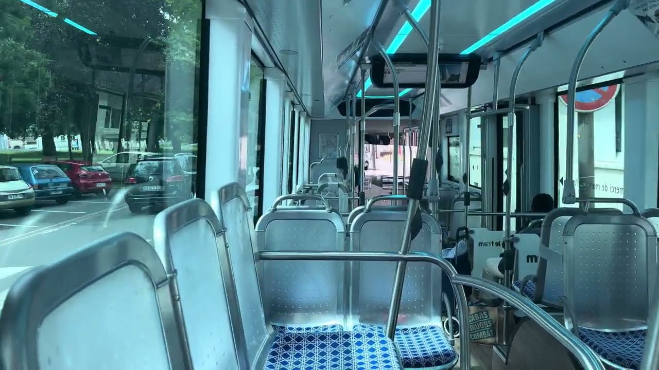TAO A Bord du Irizar ie Tram 12 n°8011 ligne IC direction Parc de Loire