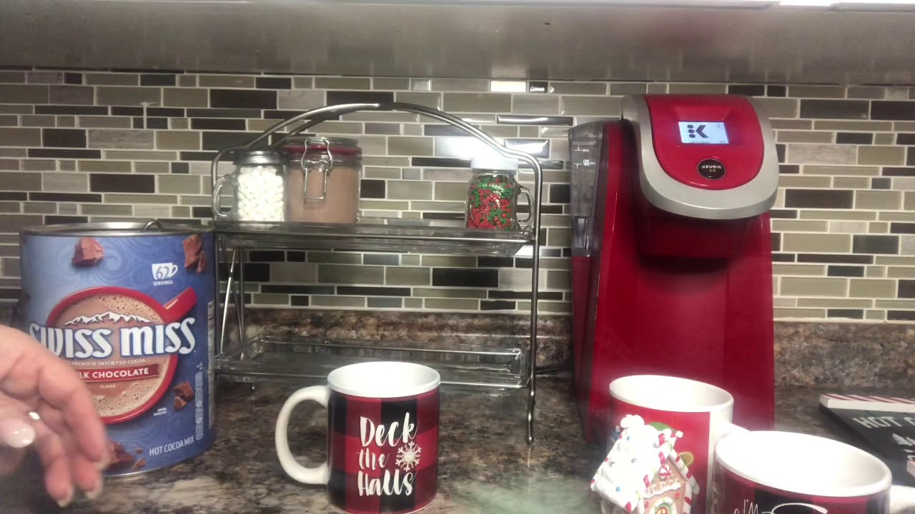 Clean and Decorate my Christmas HOT COCOA BAR 2019