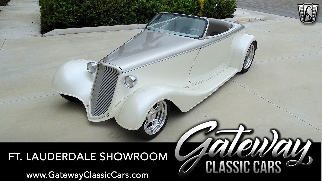 1933 Ford Roadster Convertible Hot Rod Gateway Classic Cars of Ft. Lauderdale #1144