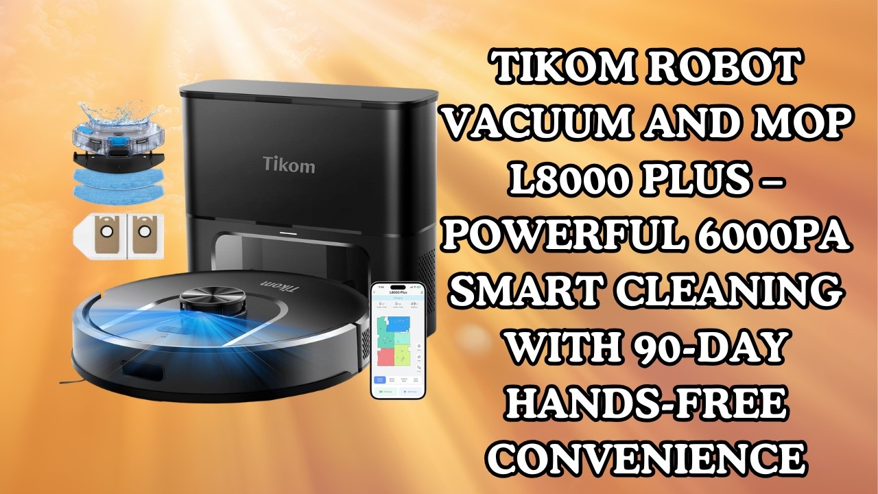 Can This 90-Day Self-Empty Robot Replace Your Vacuum? – Tikom L8000 Plus Review