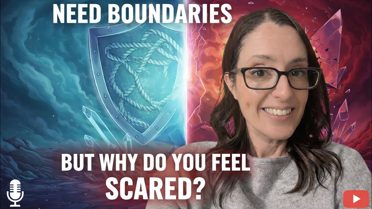 You know you need boundaries. Why do you feel scared?