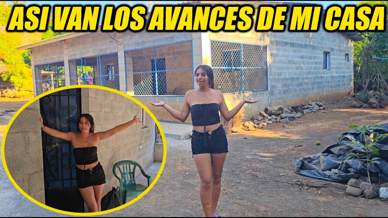 Así van los avances de mi casita.