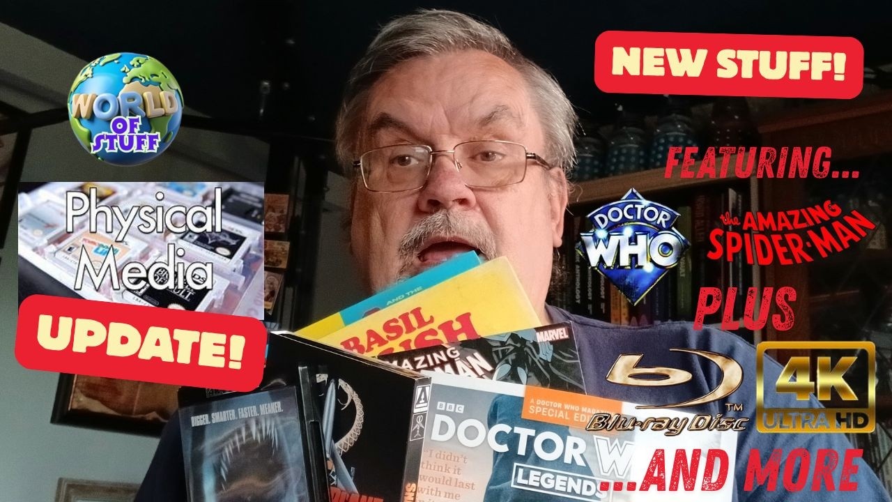ОБНОВЛЕНИЕ ПО ФИЗИЧЕСКИМ НОСИТЕЛЯМ &mdash; ДОКТОР КТО, ЧЕЛОВЕК-ПАУК, КНИГИ, BLU-RAY, 4K И МНОГОЕ ДРУГОЕ...