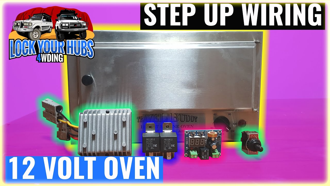 Wiring Step-Up Converters for your 12 Volt Oven such as Travel Buddy, Road Chef or Kickass