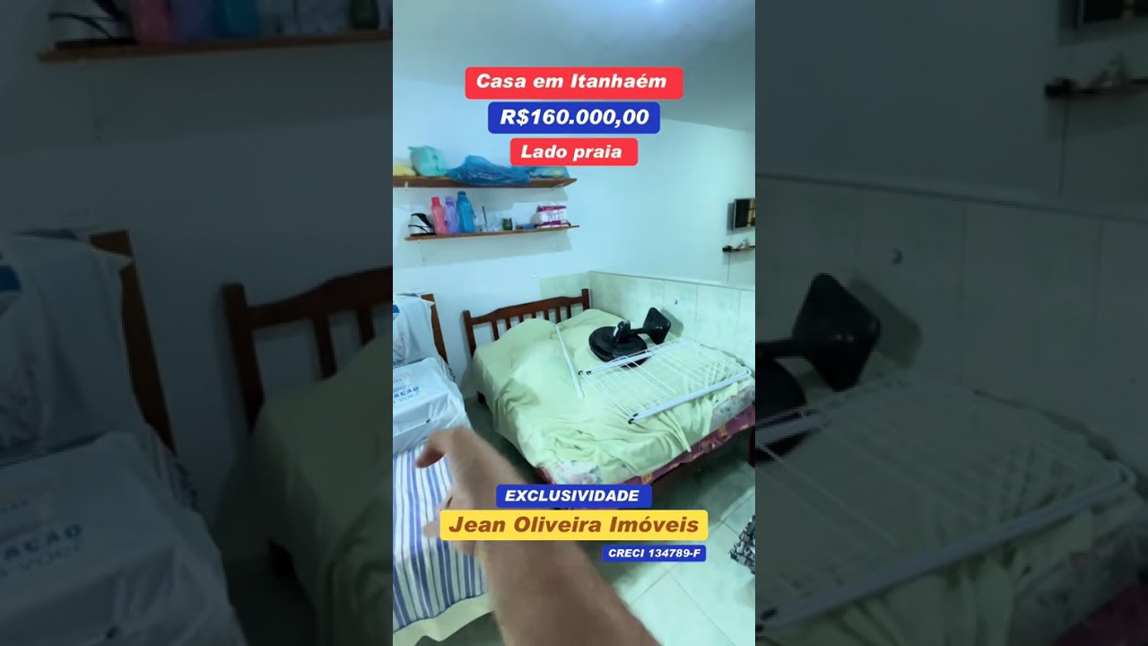 Casa lado praia em Itanhaém no precinho.