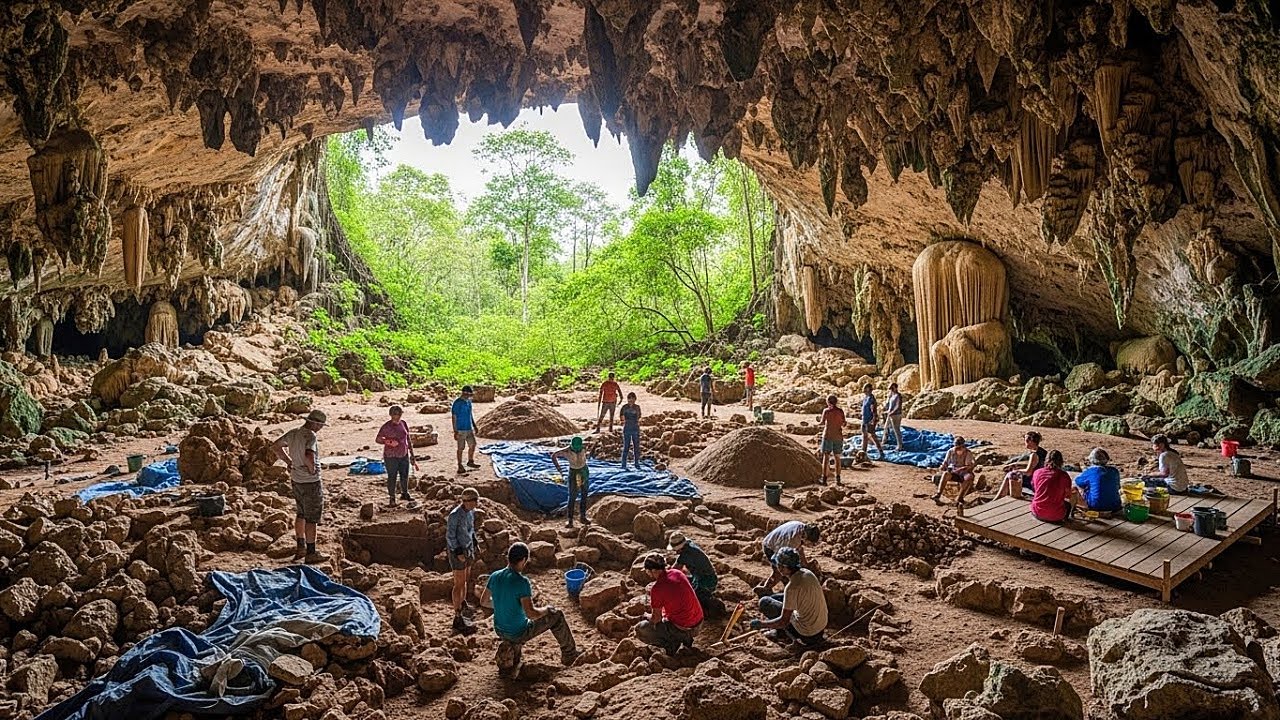 10 Descobertas Incríveis Feitas em Cavernas