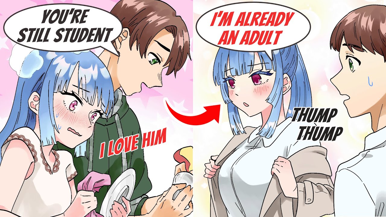 My Former High School Student who I Taught is now My Colleague and She  Came Over To My House【Manga】