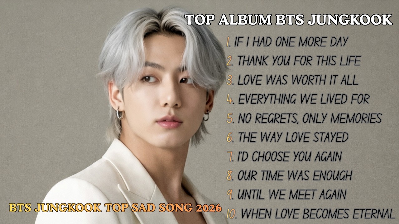 Love & Heartbreak | Jungkook Deep Feelings Playlist 2026 | Easy Listening Sad Songs