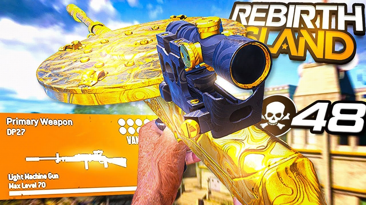the BEST DP27 CLASS SETUP on REBIRTH ISLAND! 😱 (Vanguard Warzone)