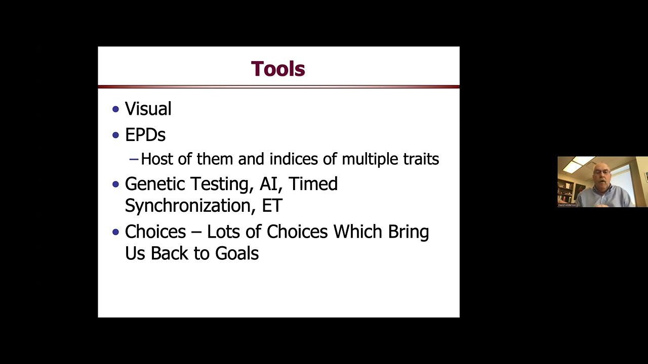 WEEK 6  Defining “Better Genetics” & Economics of Reproduction Strategies