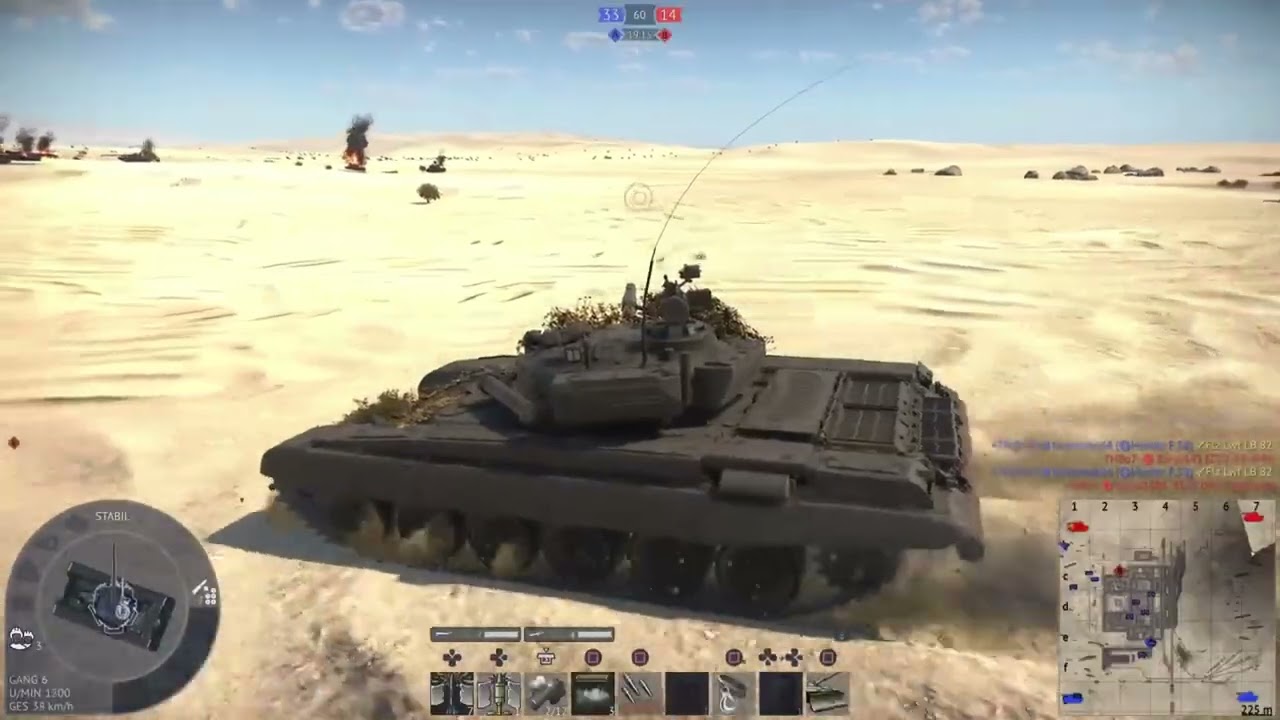 Der Hinterhalt in der Wüste  Let´s play War Thunder