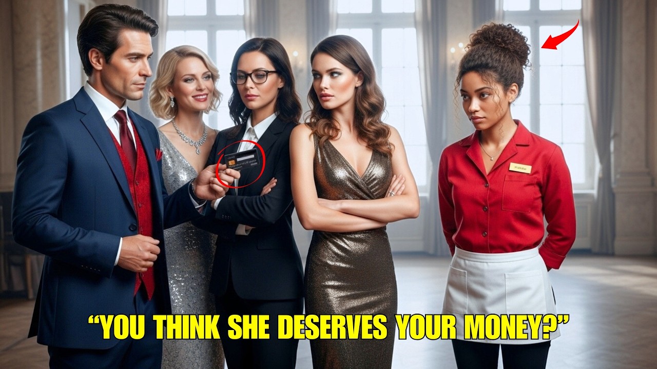 BILLIONAIRE CEO Gives 4 Black Credit Cards to Test 4 Women &ndash; What Black Waitress Picked Shocked Him