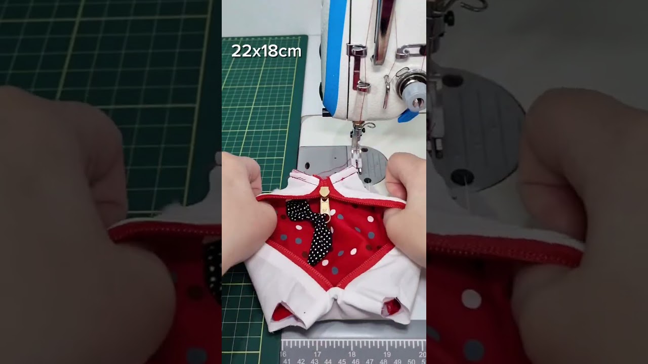 Мастер-класс по шитью 22x18 см #шитье #мастер-класс #шаг за шагом