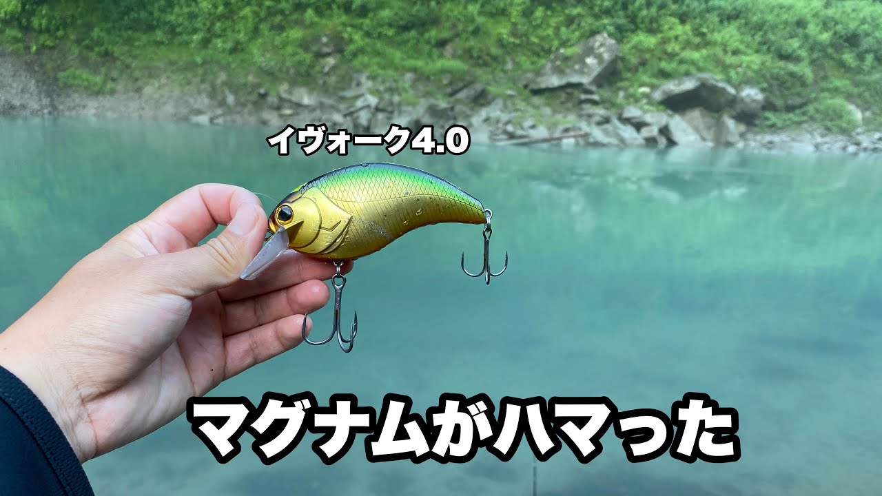 久々にマグナムクランクのルアーパワーに驚かされました