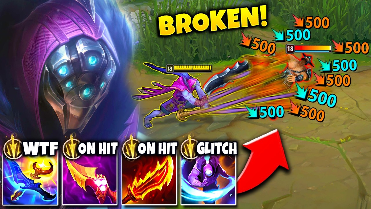I BROKE JAX WITH THIS NEW BUILD! PROC YOUR PASSIVE WITH EVERY AUTO (ON-HIT GLITCH?)