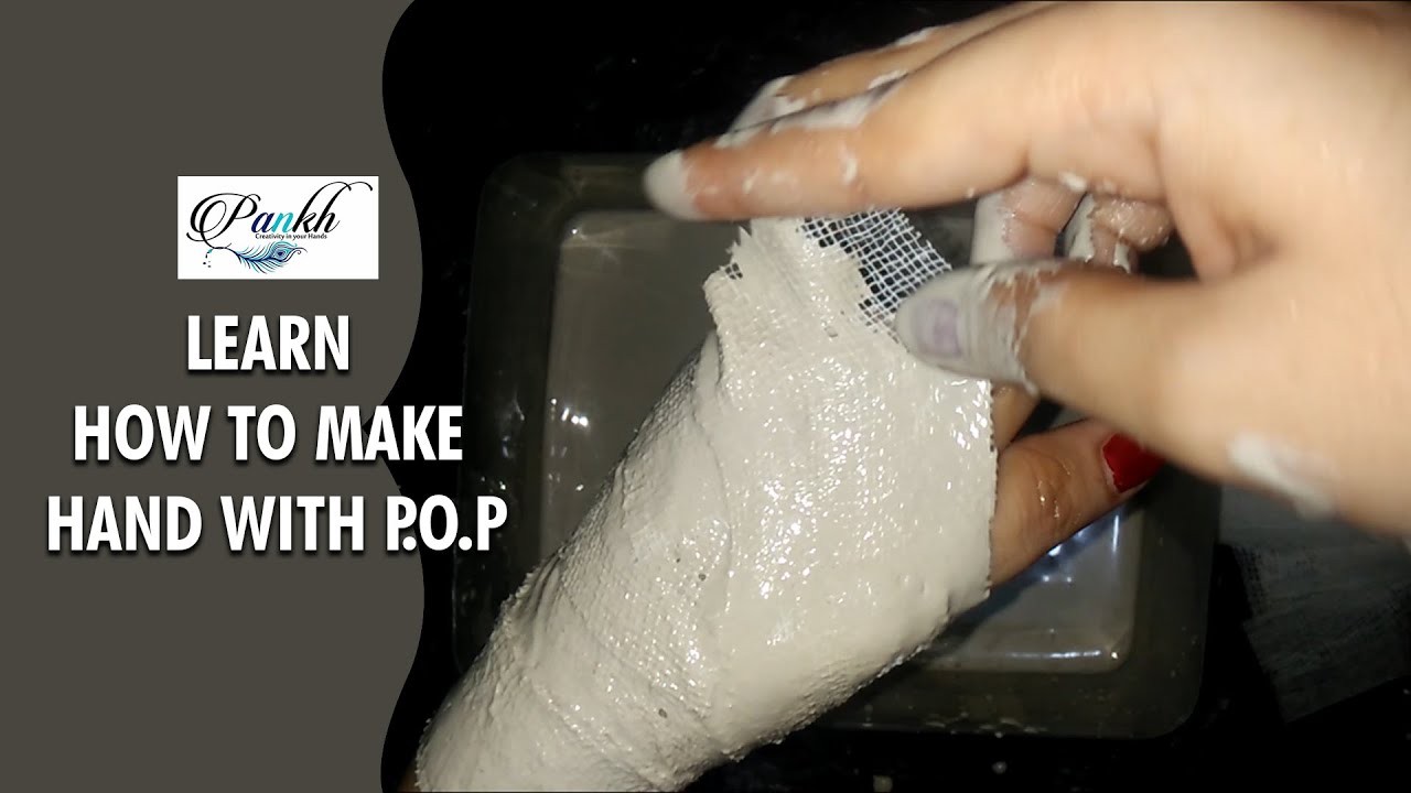 Learn How to make a Hand Sculpture with P.O.P