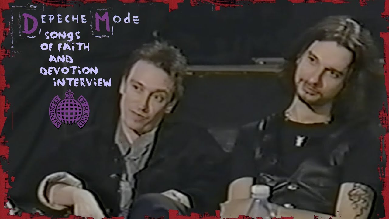 Depeche Mode ► SONGS OF FAITH AND DEVOTION promotional interview (subtitulos en español)