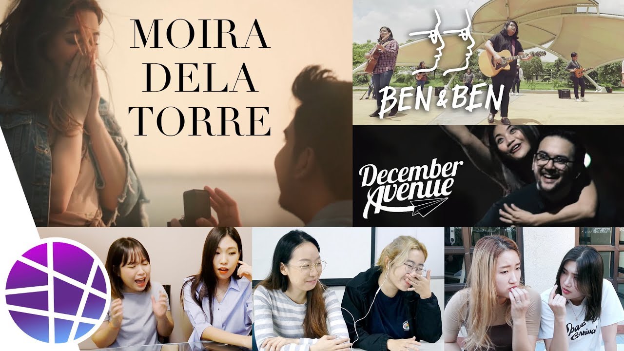 Koreans React to OPM #5 (Moira Dela Torre, Ben&Ben, December Avenue) | EL's Planet