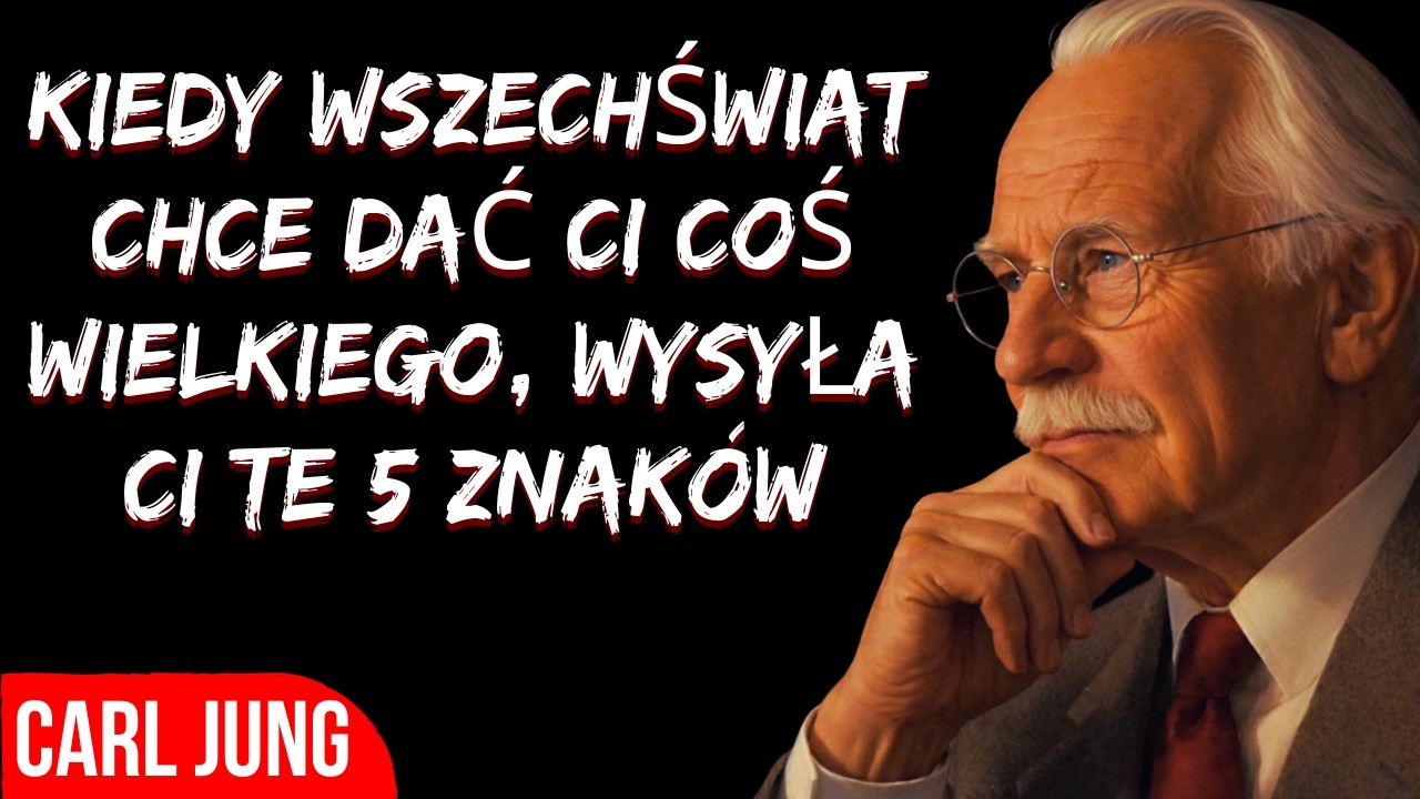 Jeśli otrzymasz te 5 znaków, to znaczy, że wszechświat chce dać ci coś wielkiego | Carl Jung