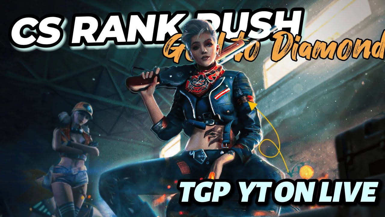 CS RANK | FREE FIRE 🔥|RUSH GAMEPLAY |#goldtodaimond  #solo #TGPYTLIVE #freefire #tgpyt #tgplays