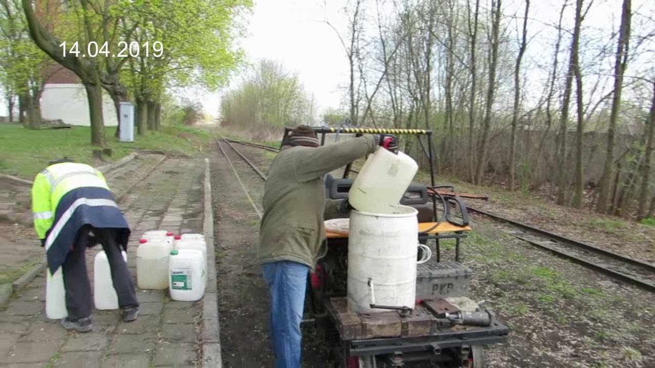 Drezyna na krośniewickim szlaku 2019. część I