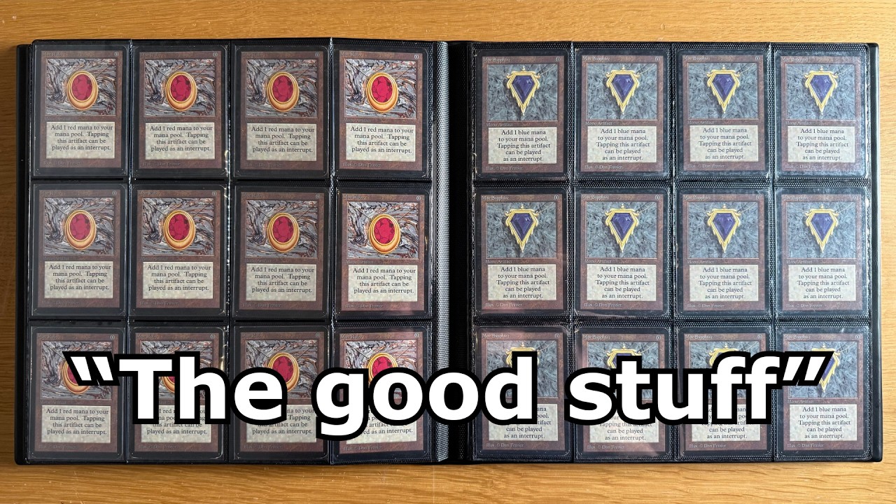 Мои самые старые карты Magic: the Gathering