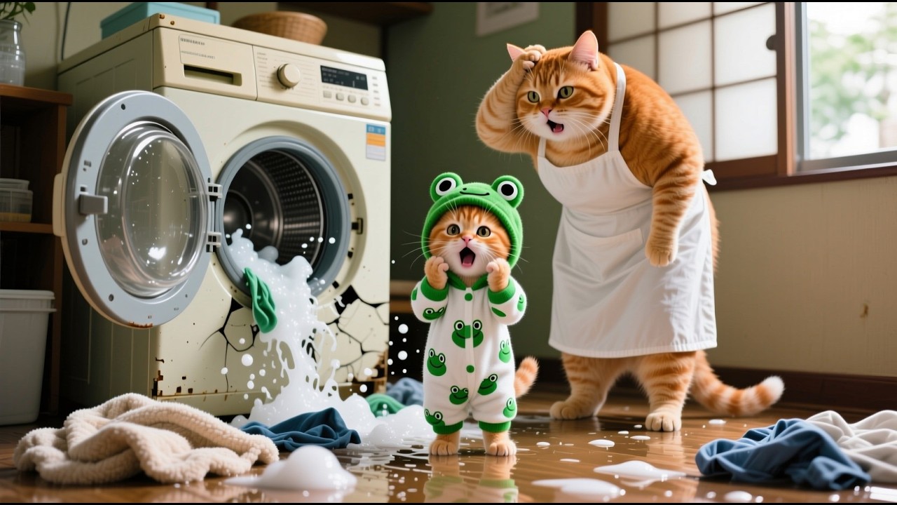Mama Cat Had No Money — Ginger Kitten Did This