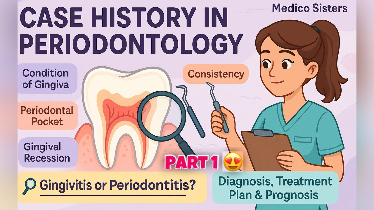 How to Take a Case History in Periodontology 📋 | Step-by-Step Guide #gdc