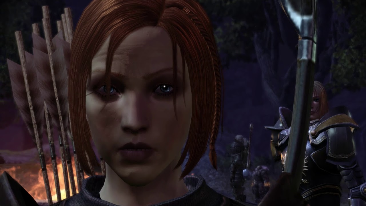 Dragon Age Origins. Любимый момент - песня Лелианы