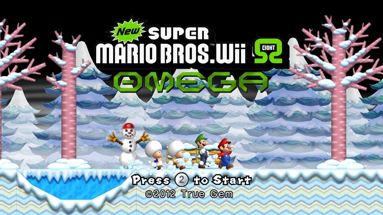 OMEGA 100% Complete New Super Mario Bros. wii