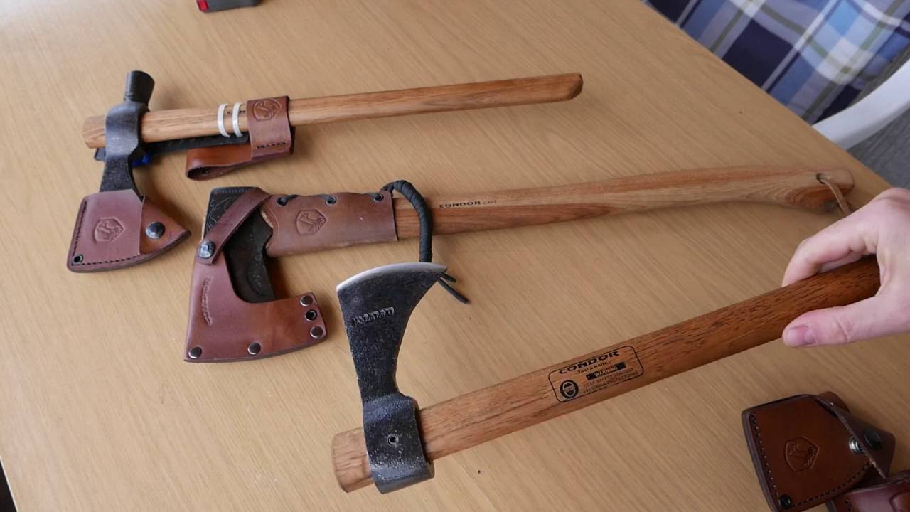 CONDOR INDIAN THROWING TOMAHAWK & CLOUDBURST AXE