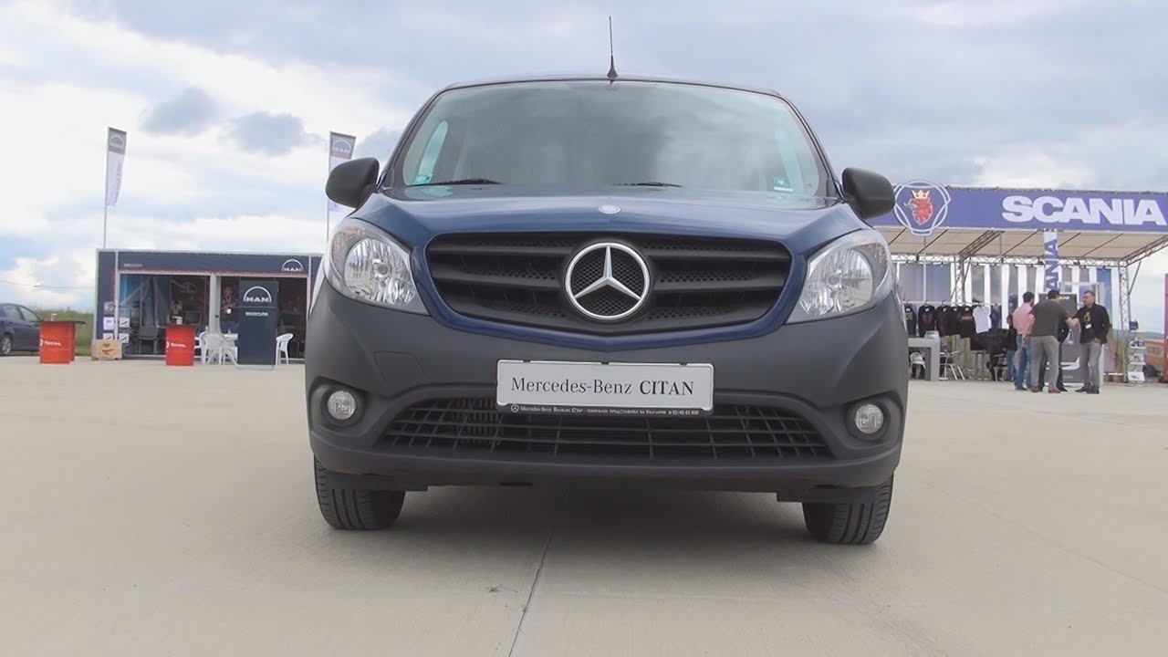 Mercedes-Benz Citan 109 CDI Panel Van Exterior and Interior