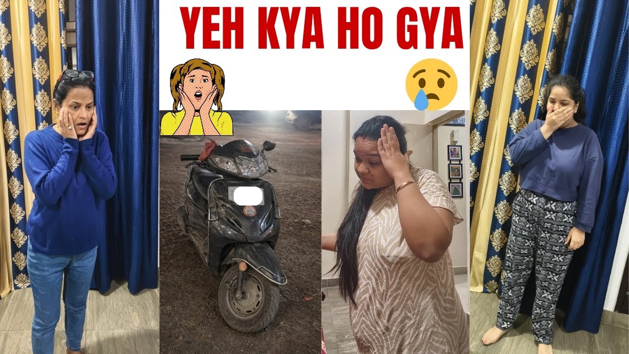 😱MERI SCOOTY KI HALAT KYA HO GAI 😵‍💫