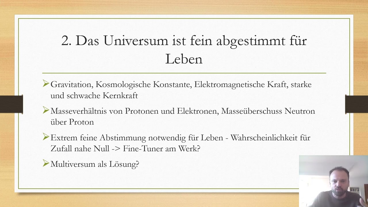 17 Argumente für Gottes Existenz - kurz erklärt - Teil 1