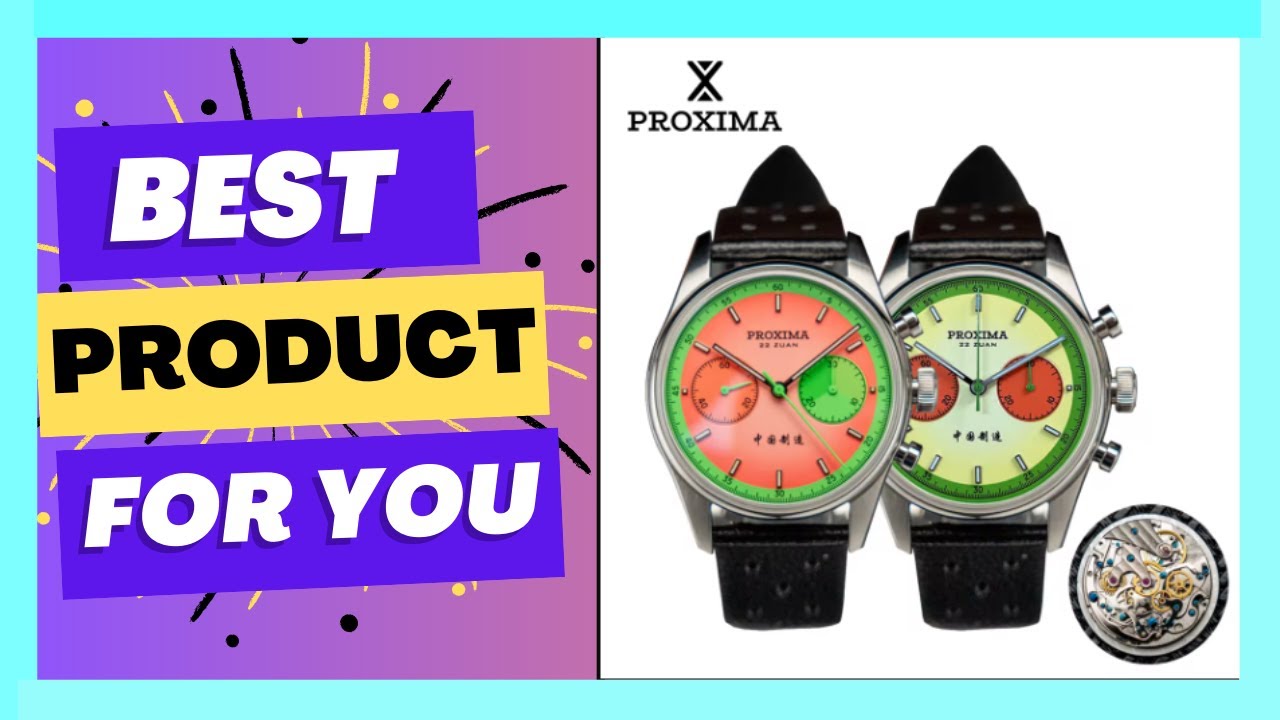 Proxima New PX1717 Watch of Mens Modify ST1902 Watermelon Dial Waterproof