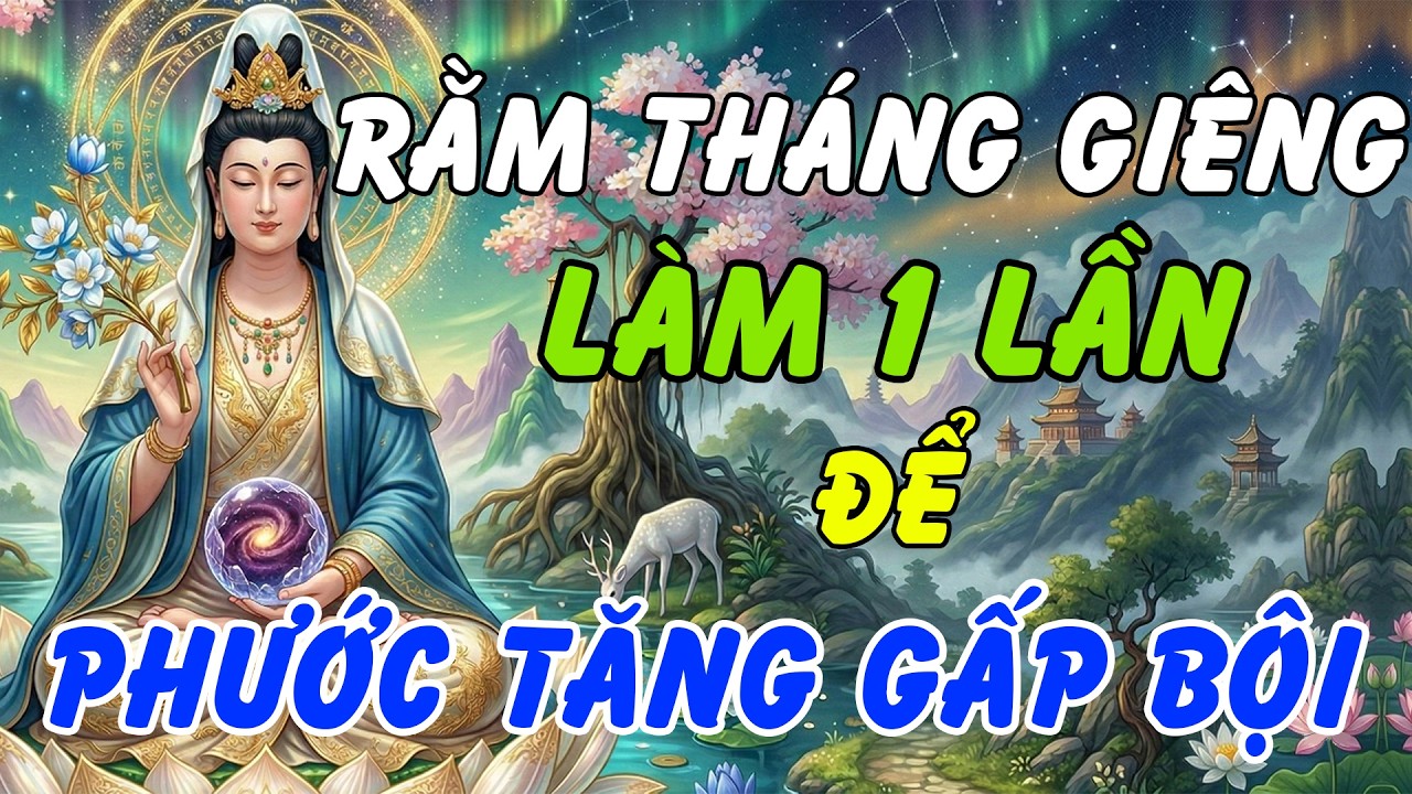 Rằm Tháng Giêng: Làm Đúng 1 Lần Phước Tăng Gấp Bội – Oan Gia Trái Chủ Tự Động Rời Đi