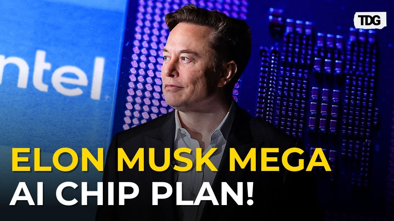 Илон Маск представил планы Tesla по производству чипов искусственного интеллекта, запуск Cybercab...