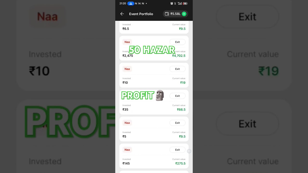 Haanaa app profit tricks | haanaa app se paise kaise kamaye #haanaa #probo #ipl2025