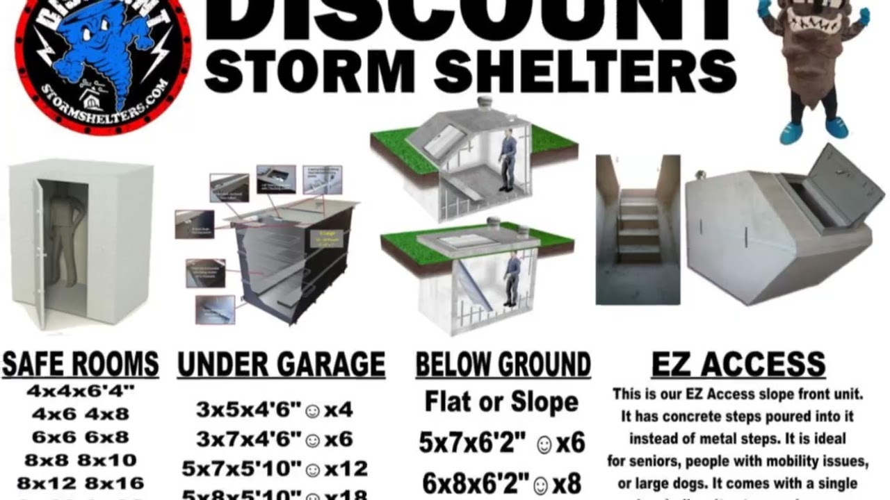 The sirens are too late! Stay Safe with Discount Storm Shelters!