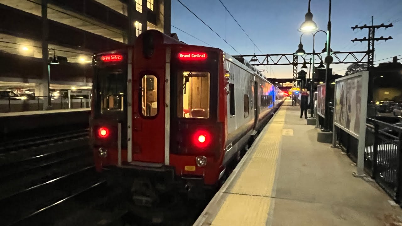 MTA Metro-North Railroad: PM Rush Hour Action @ Harrison