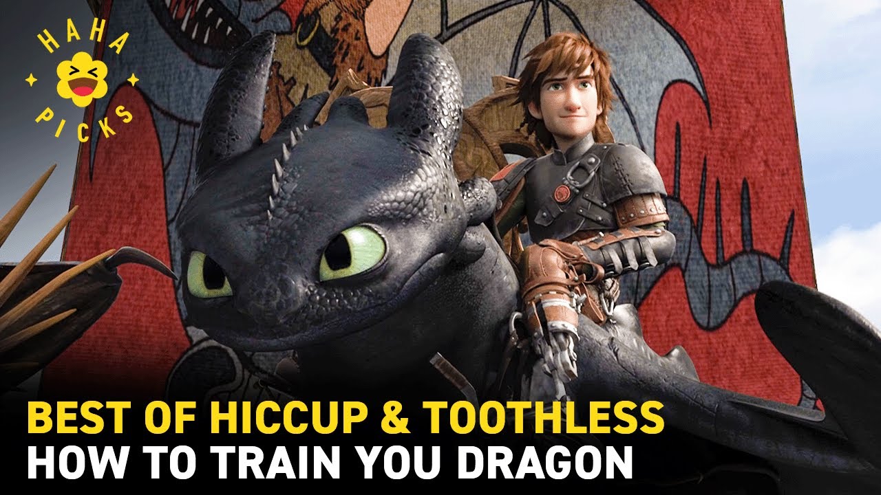 Funniest Hiccup and Toothless Moments | How To Train Your Dragon Franchise