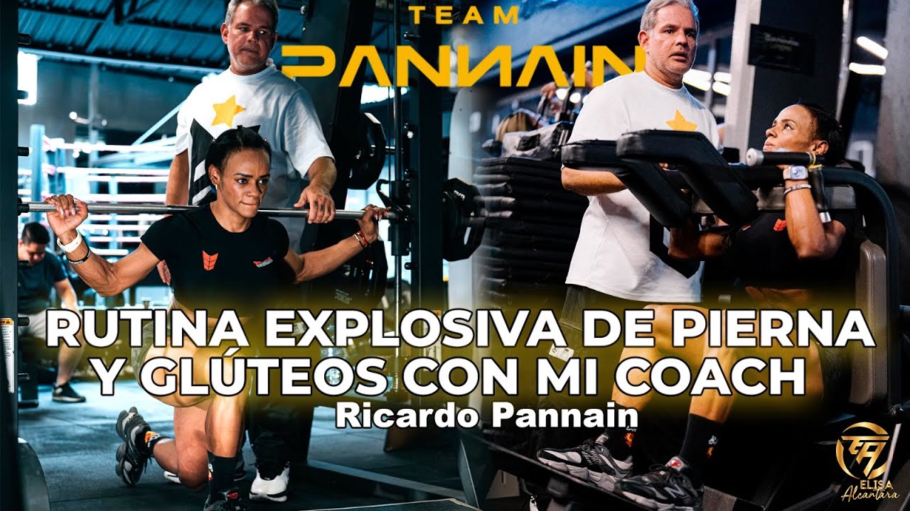 Rutina explosiva de piernas y glúteos con mi coach Ricardo Pannain