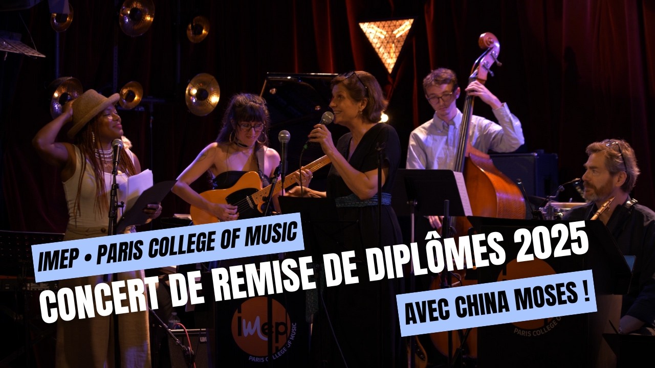 Concert de remise des diplômes 2025 avec China Moses