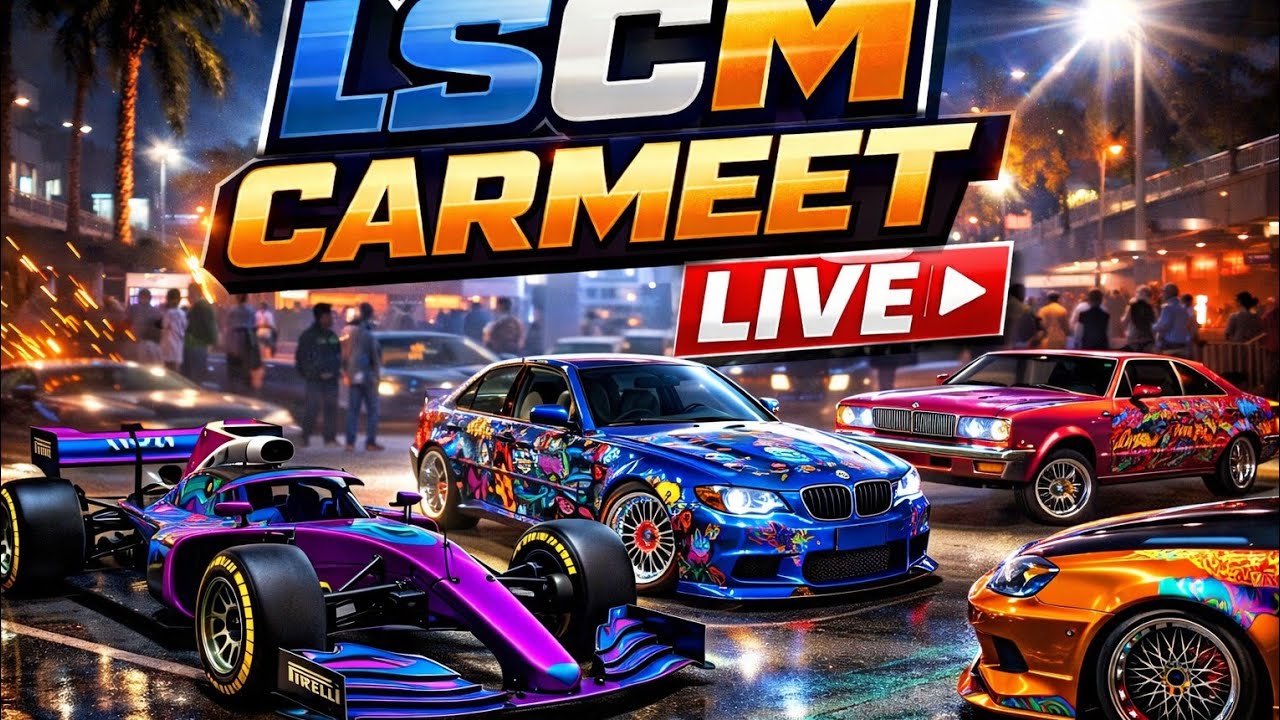 💲LSCM CarMeet Live💲 | GTA ONLINE | Add To Join👍 | Xbox Series X/S