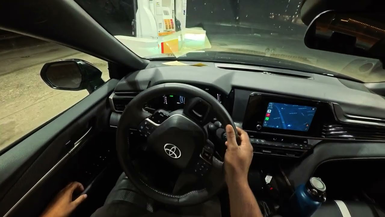 POV: Driving Deep into the at 2 AM (Mammoth Lakes Night Drive) || Toyota Camry || Insta360